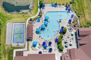 Pool - Big Blue Sky, Ocean View, De House, 4 bedrooms, sleeps 12 (Ocean View)