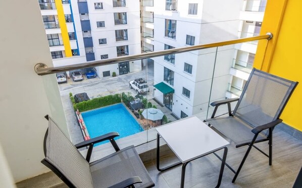 Balcony - Himalaya Heights Furnished Apartments (Nairobi)