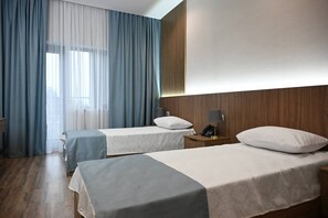 Standard Twin Room, City View | Iron/ironing board, free WiFi - Arena Hotel Yevlakh (Yevlakh)