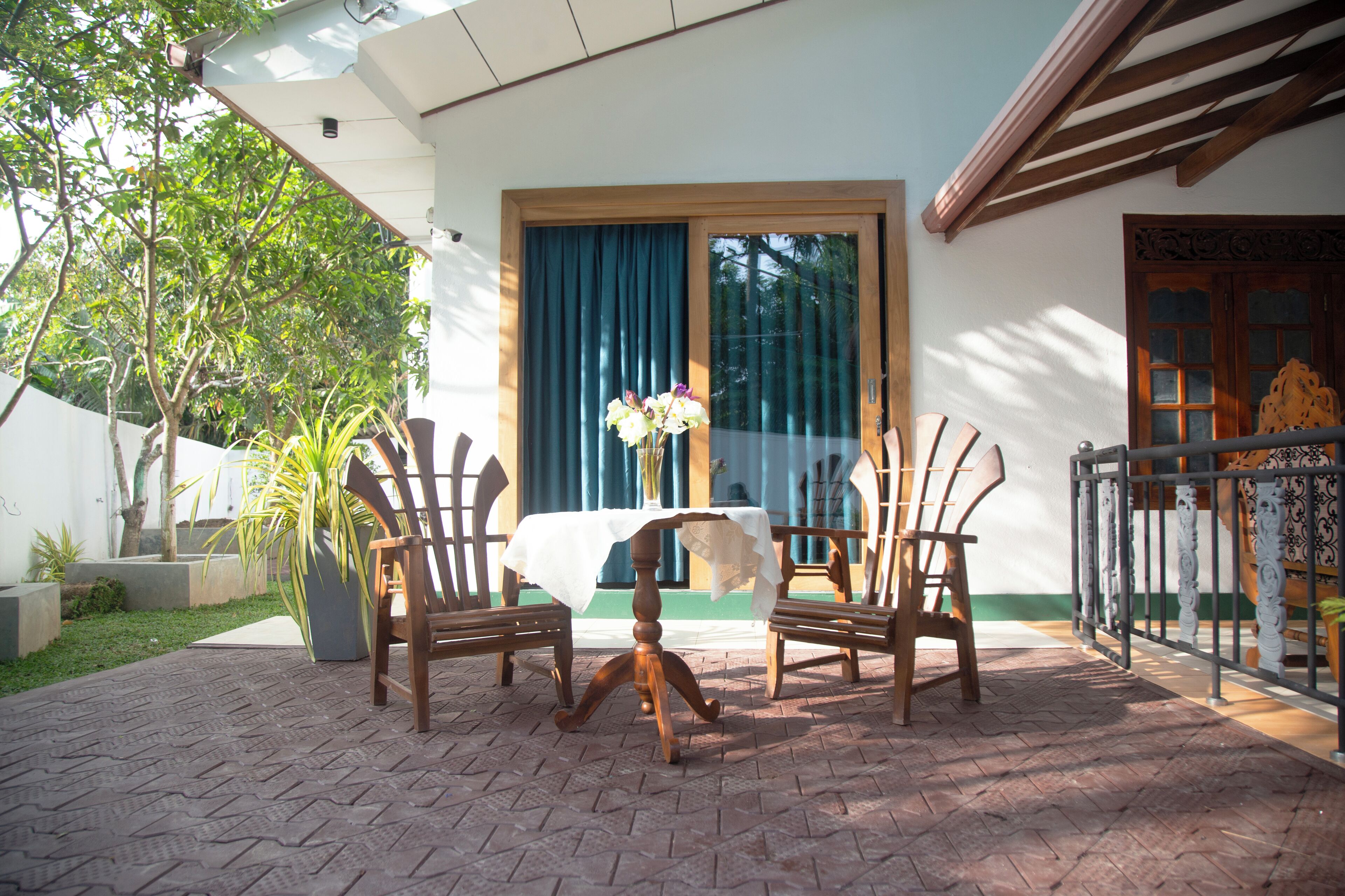 Entrada de la propiedad