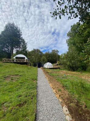 Front of property - HuellaBlanca Domos (Manchuria)