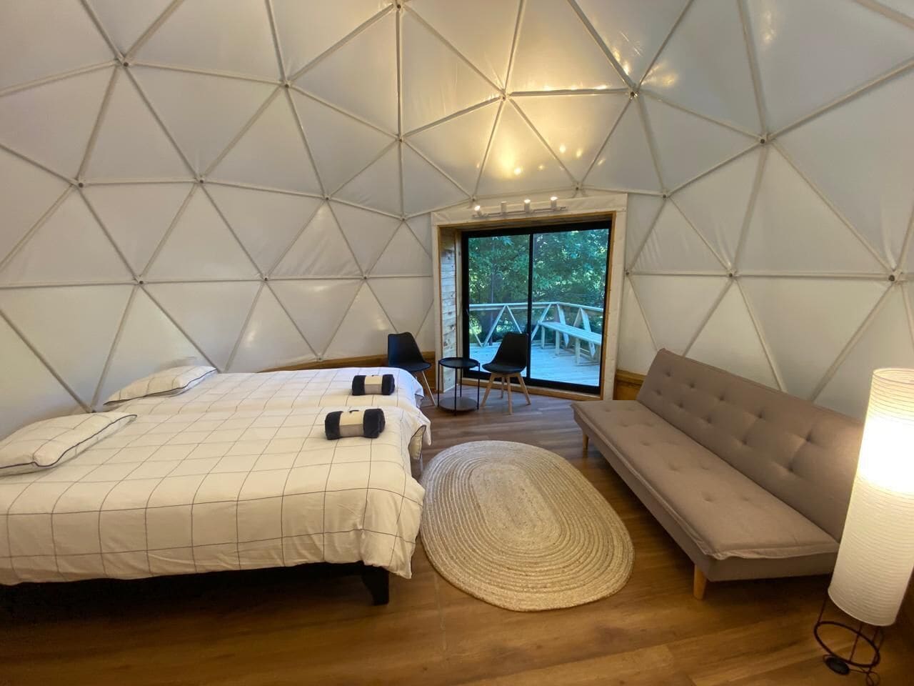 高级小屋, 露台, 河景 | 免费 WiFi