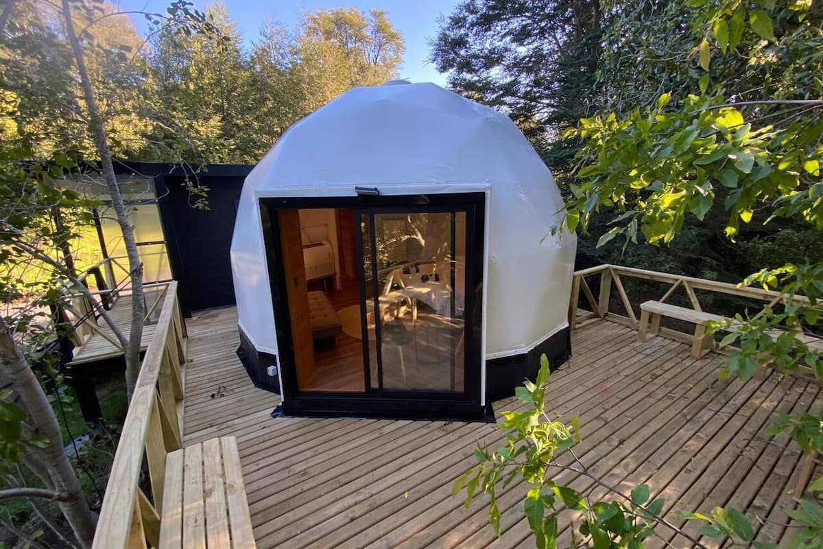 Superior Cabin, Patio, River View