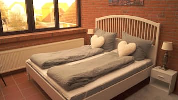 3 bedrooms, iron/ironing board, WiFi, bed sheets