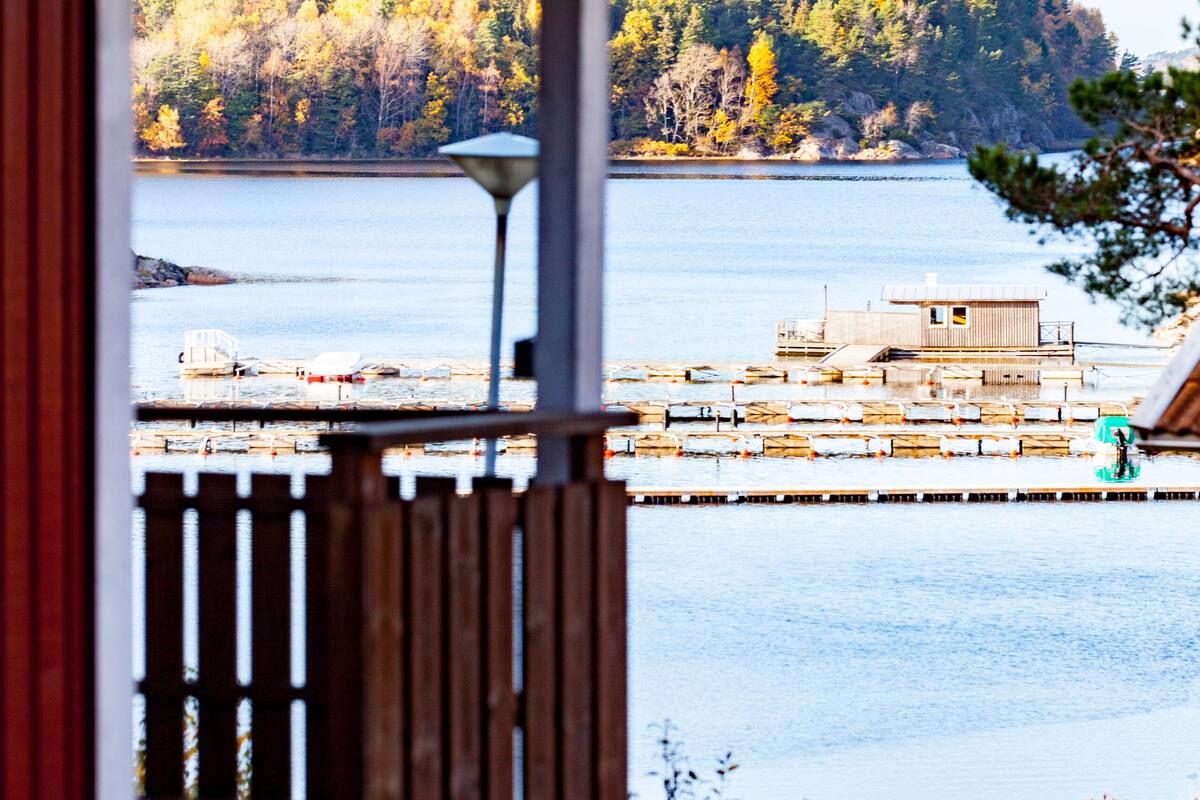 Standaard huisje, balkon, uitzicht op zee | Babybedden (toeslag), gratis wifi, beddengoed