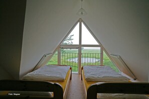 2 slaapkamers, beddengoed