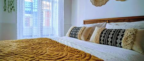 Quarto conforto, banheiro privativo | Roupas de cama premium, individualmente decorados