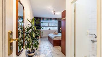 Planxa i posts de planxar, wifi i roba de llit