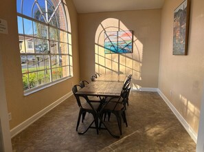 Dining - Stylish, first floor 3 bedroom condo minutes to Disney parks, shopping and more (Kissimmee)