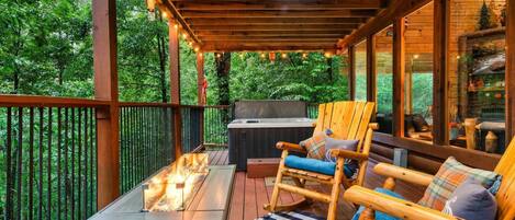 Bain à remous extérieur