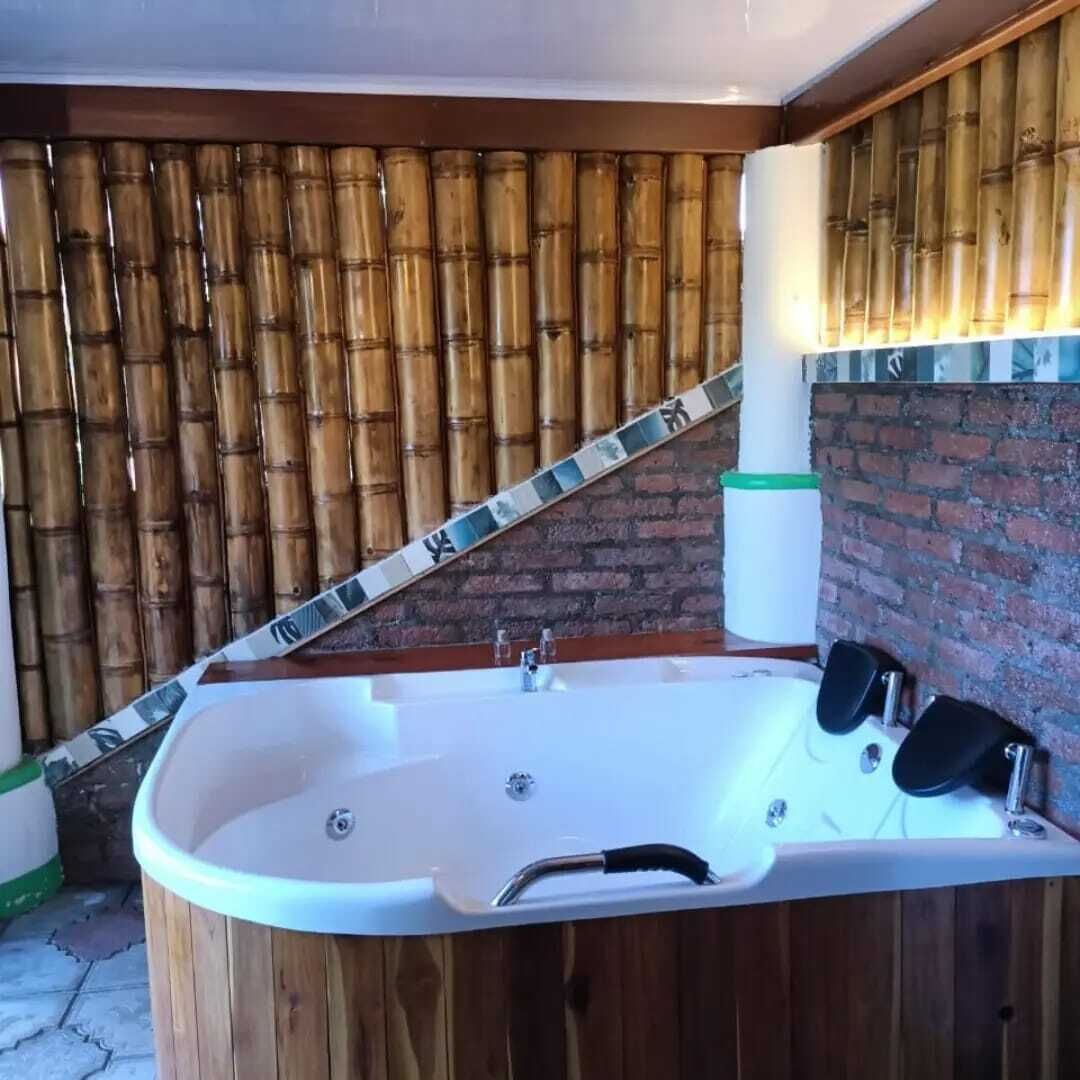 Luxury Cabin, Mountain View | Bathroom | Soap, toilet paper