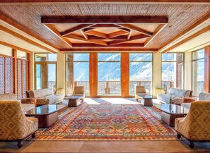 Sala de estar en el lobby