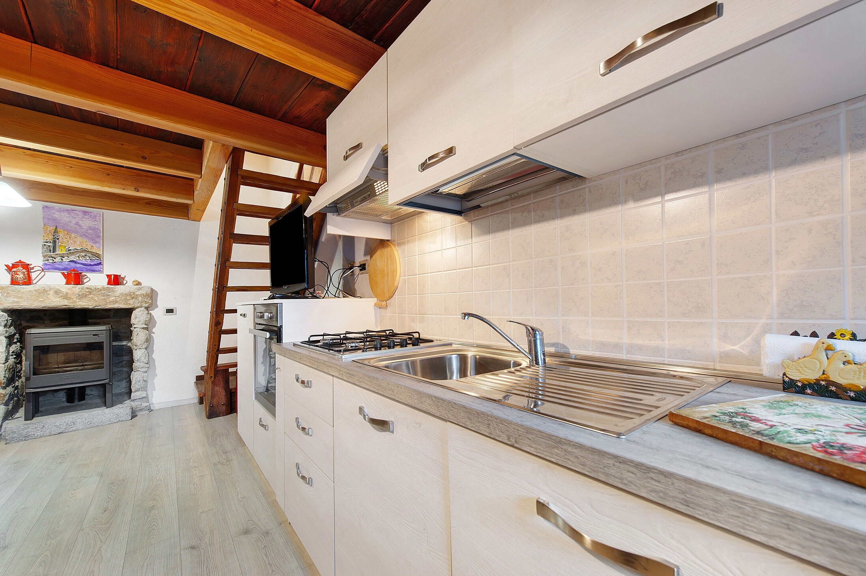 Kühlschrank, Ofen, Herdplatte, Geschirrspüler