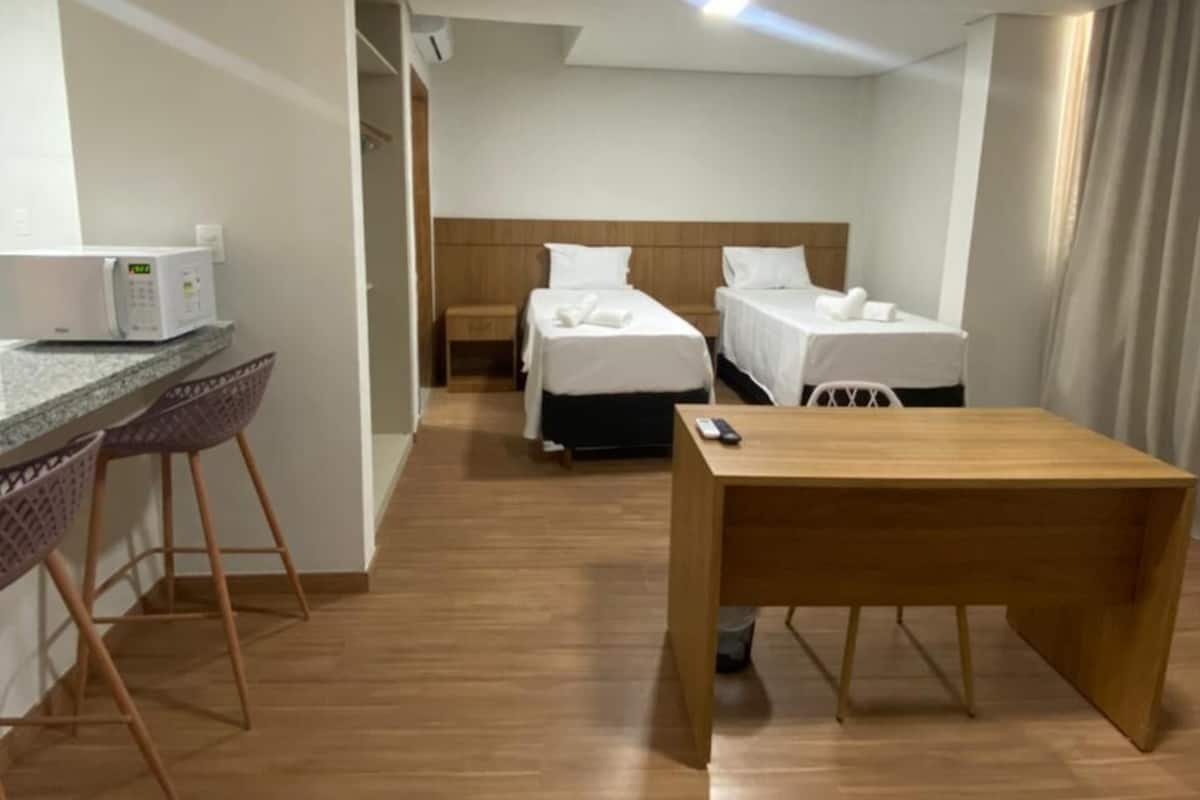 Laptop workspace, free WiFi