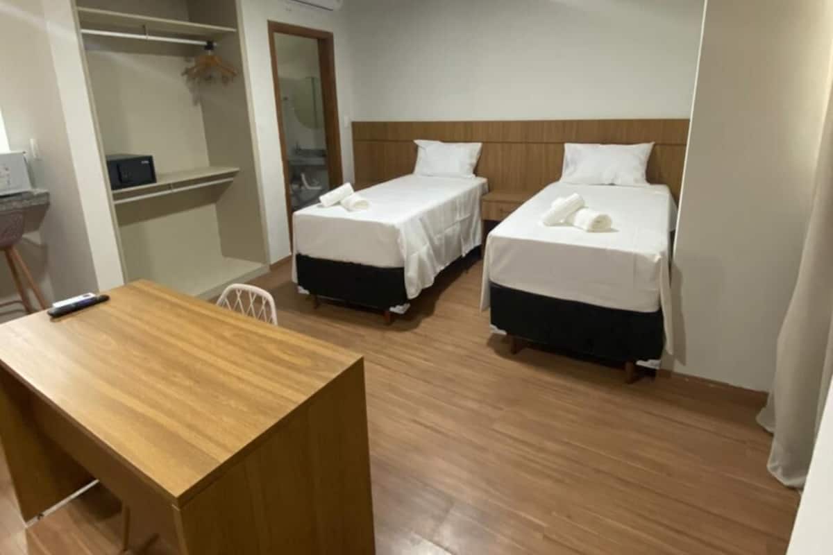 Laptop workspace, free WiFi