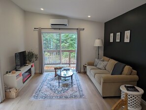 TV connectée, cheminée