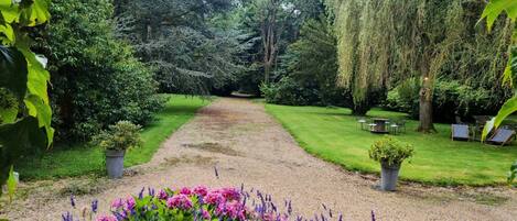 Overnatningsstedets område