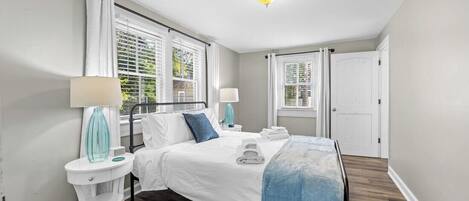 Wifi gratis y ropa de cama