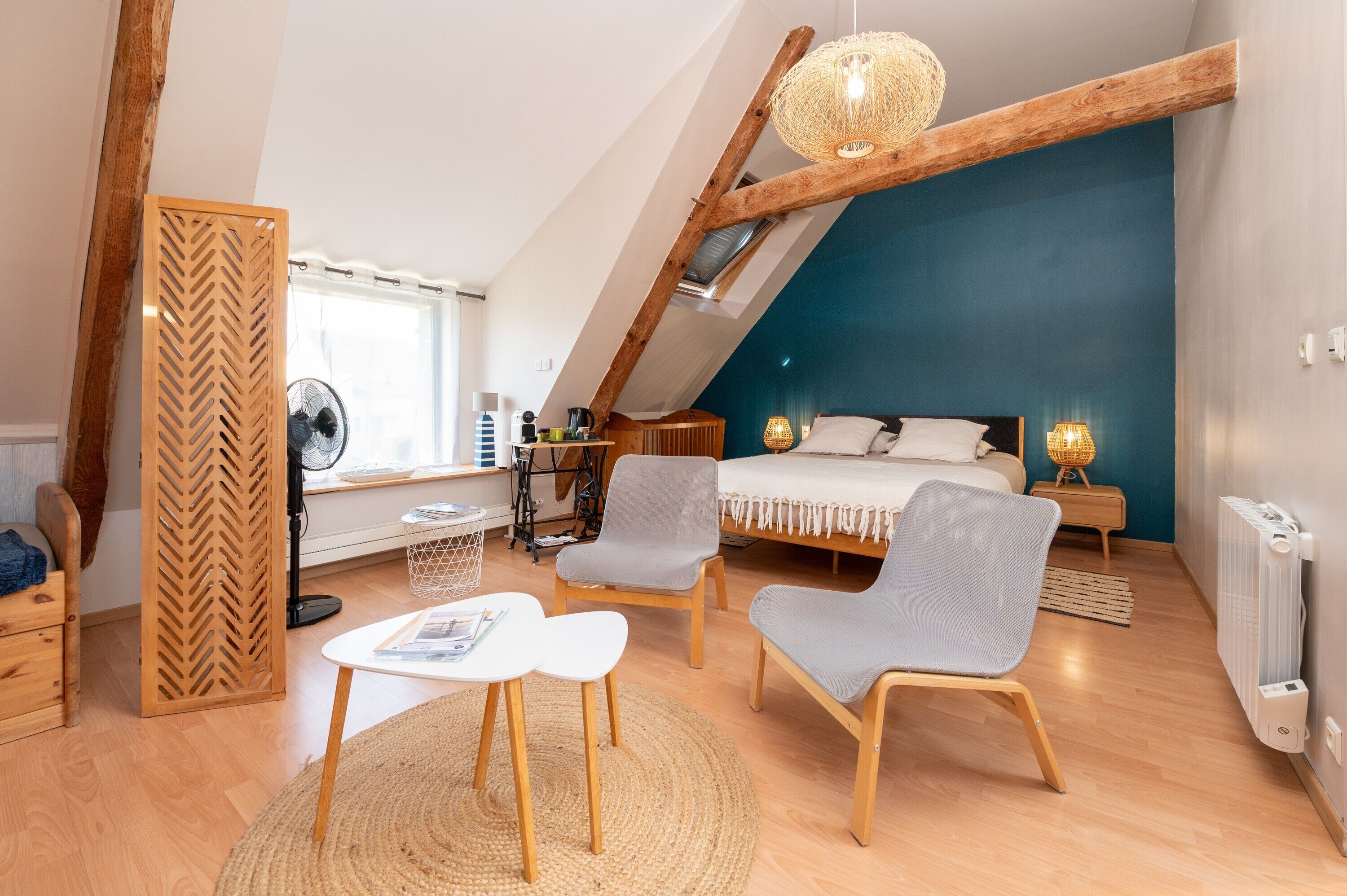 1 chambre, Wi-Fi, draps fournis