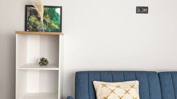 Classic-Apartment, Stadtblick | Wohnbereich