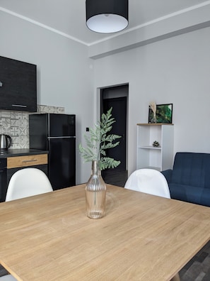 Classic Condo, City View | Living area | Flat-screen TV - bardolino center apartments (Bardolino)