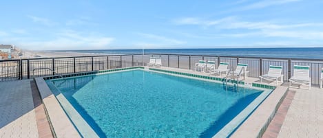 Condo, 1 Queen Bed with Sofa bed (Ocean Trillium 601) | Pool | A heated pool