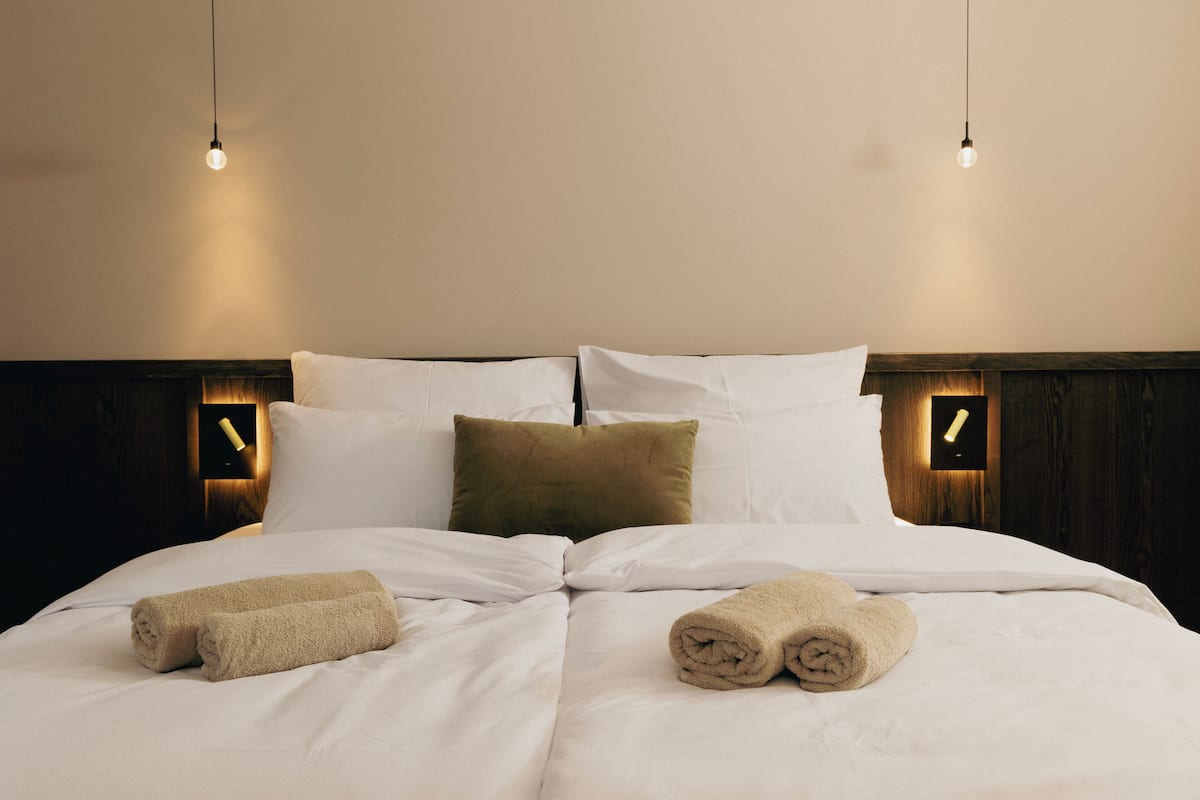 Double Room, City View | In-room safe, desk, laptop workspace, blackout drapes