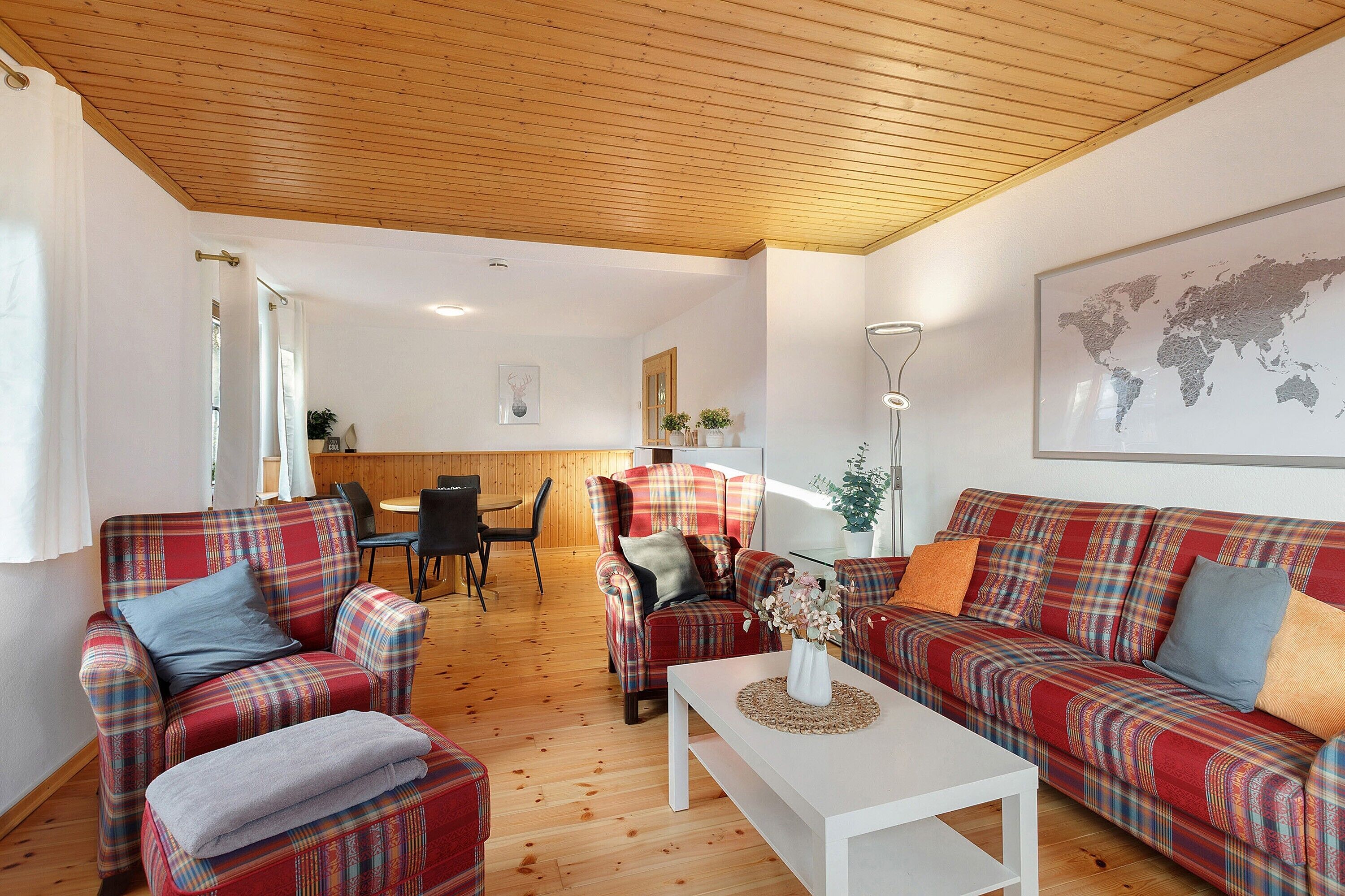 Fernseher, Kamin