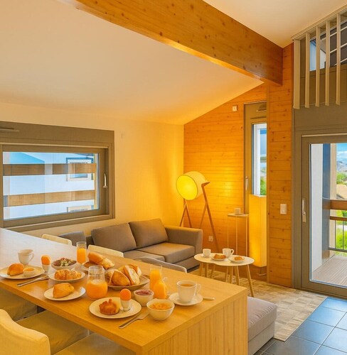Modern flat with parking and views of Brevent