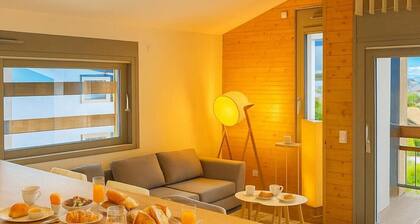 Modern flat with parking and views of Brevent
