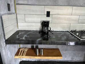 Standard Room | Private kitchen | Mini-fridge, cookware/dishes/utensils - HOTEL CASA CHE CHEN  (Chetumal)