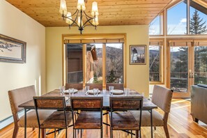 Dining - Refined Mountain Getaway w/ Pool & Hot Tub 1091 (Steamboat Springs)