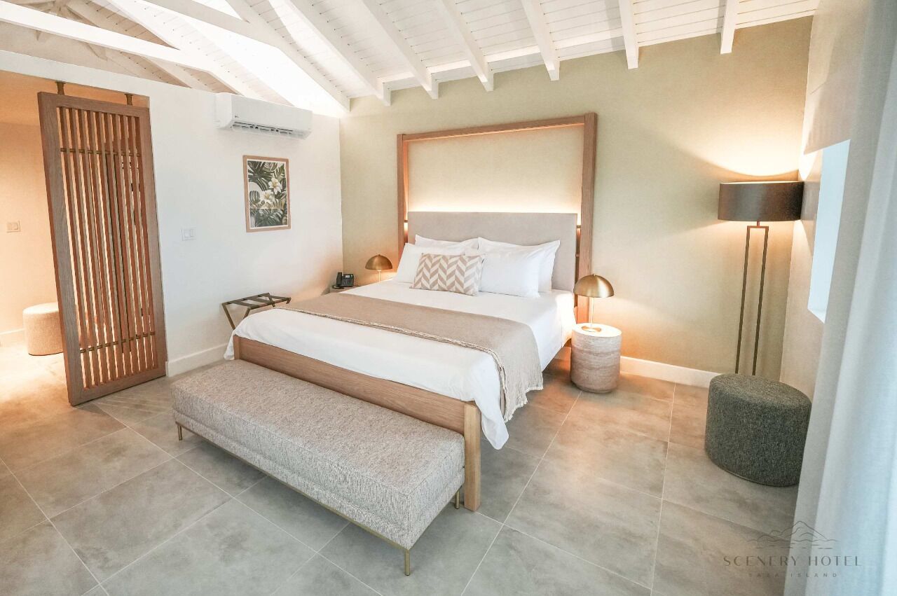 Deluxe Studio Suite, Ocean View | Premium bedding, Select Comfort beds, in-room safe, cribs (surcharge)