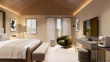 Enkeltrom – deluxe, hageutsikt | Safe på rommet og wi-fi (inkludert)