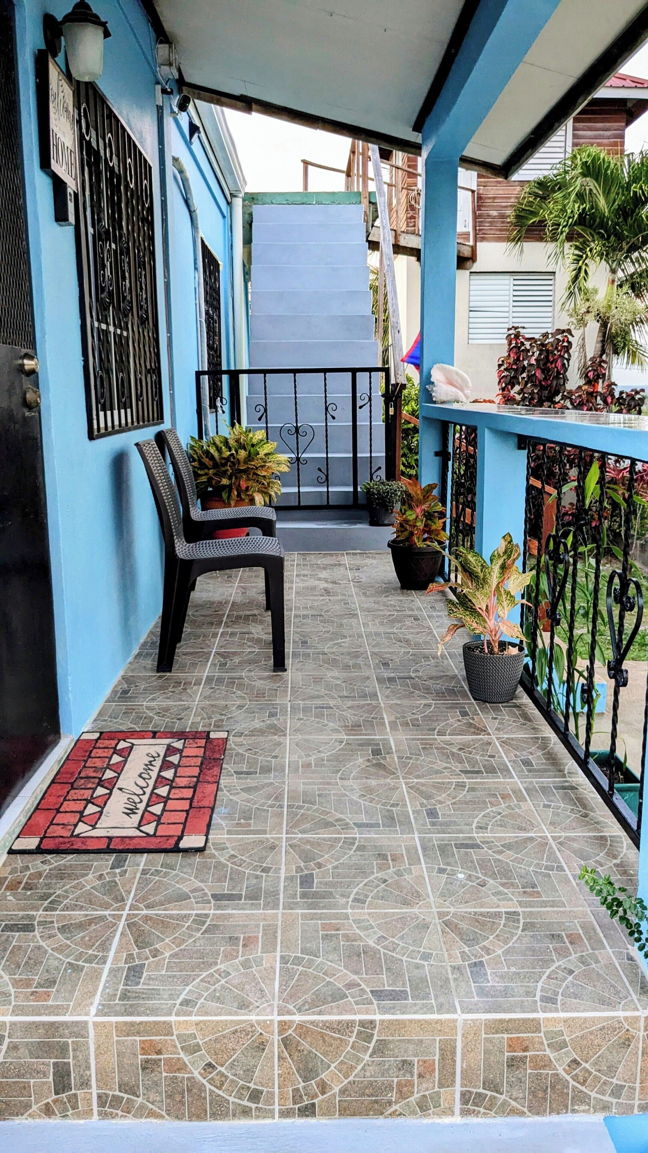 Enceinte de l’hébergement