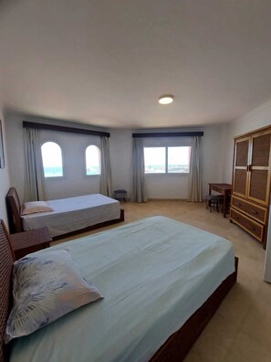 2 bedrooms, iron/ironing board, WiFi, bed sheets - Family-Ready 2BR Home! Secured Resort, Pool Access & Full Kitchen. (Hurghada)