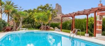 "Roque Bentayga" con vista montagna, Wi-Fi e aria condizionata