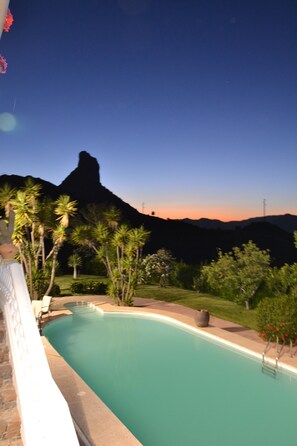 Pool - 'Roque Bentayga' with Mountain Views, Wi-Fi, and Air Conditioning (Las Palmas)