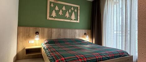 2 soveværelser, strygejern/strygebræt, Wi-Fi, sengetøj