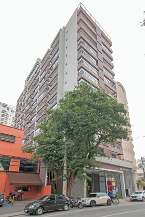 Exterior - New Studio with Queen Bed, WiFi, 50" TV - Prime Location in Campo Belo (São Paulo)