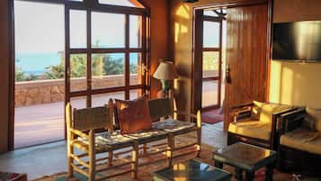 Télévision, cheminée