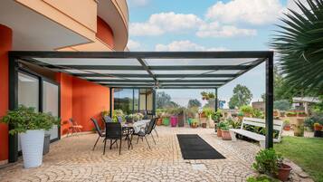 Udendørs spisemuligheder