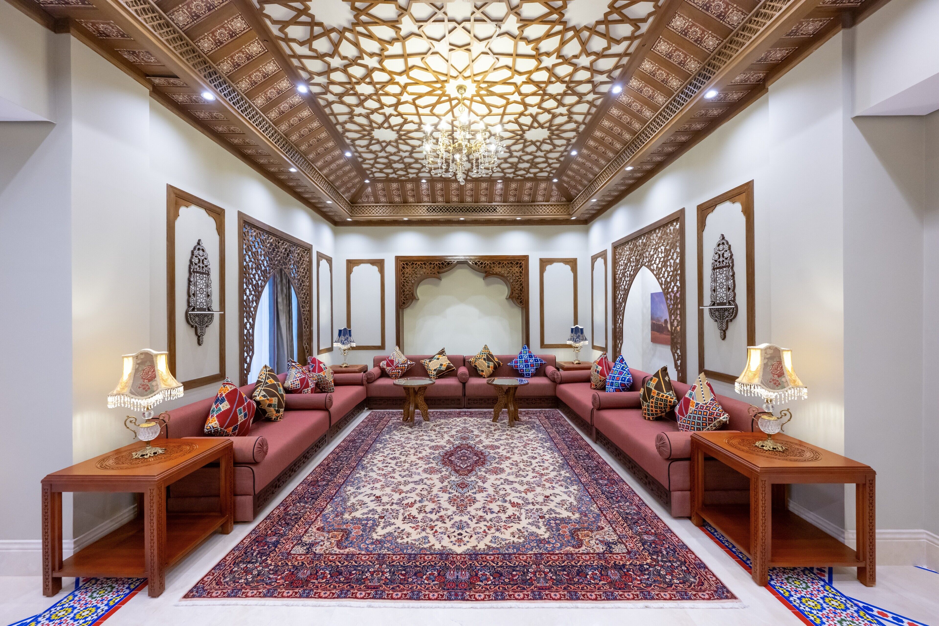 Grand Suite, 1 King Bed | Living area | 55-inch Smart TV with digital channels