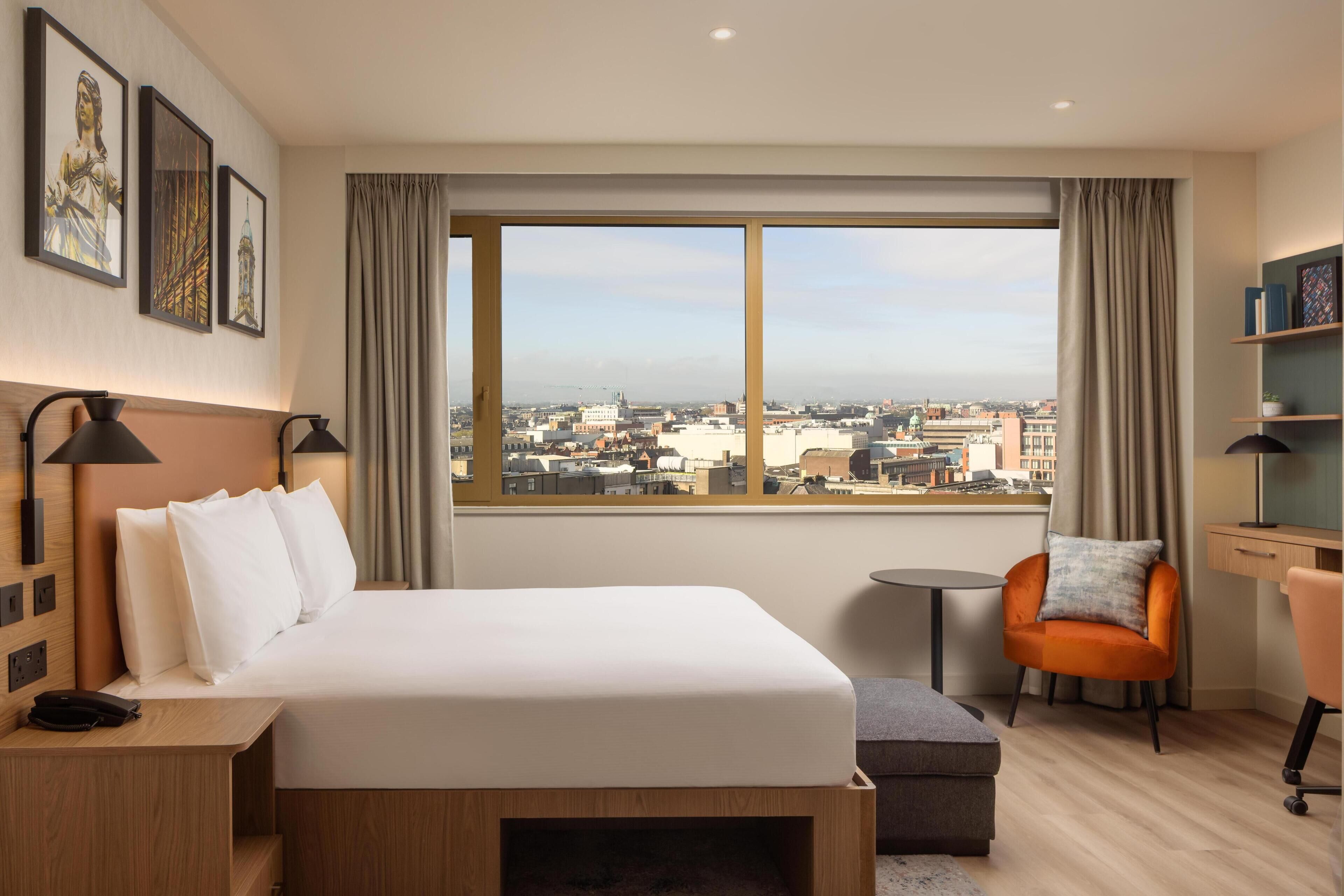 Studio Suite, 2 Twin Beds, Kitchenette, City View | Hypo-allergenic bedding available, in-room safe, blackout drapes