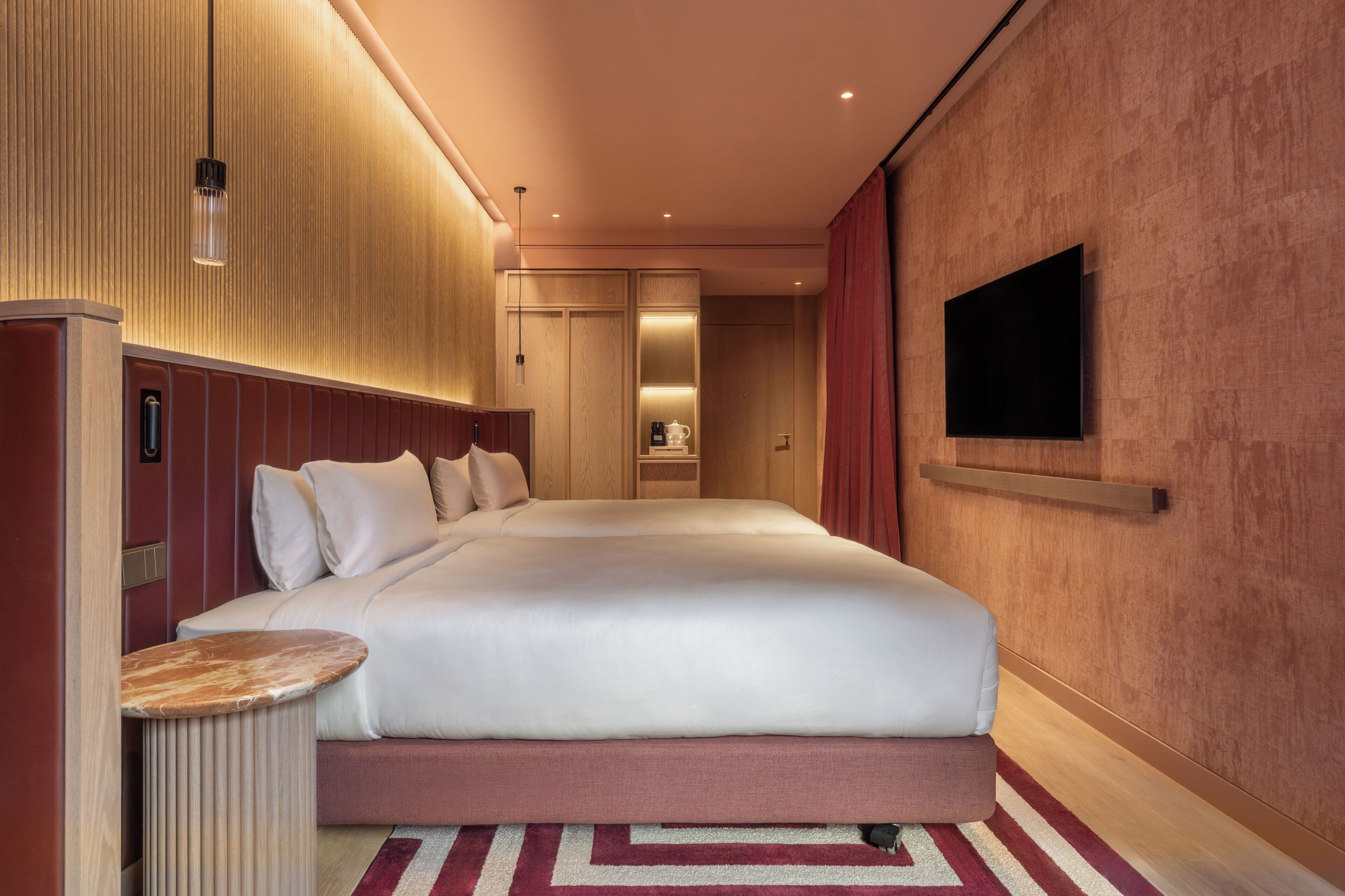 Premium bedding, minibar, in-room safe, desk