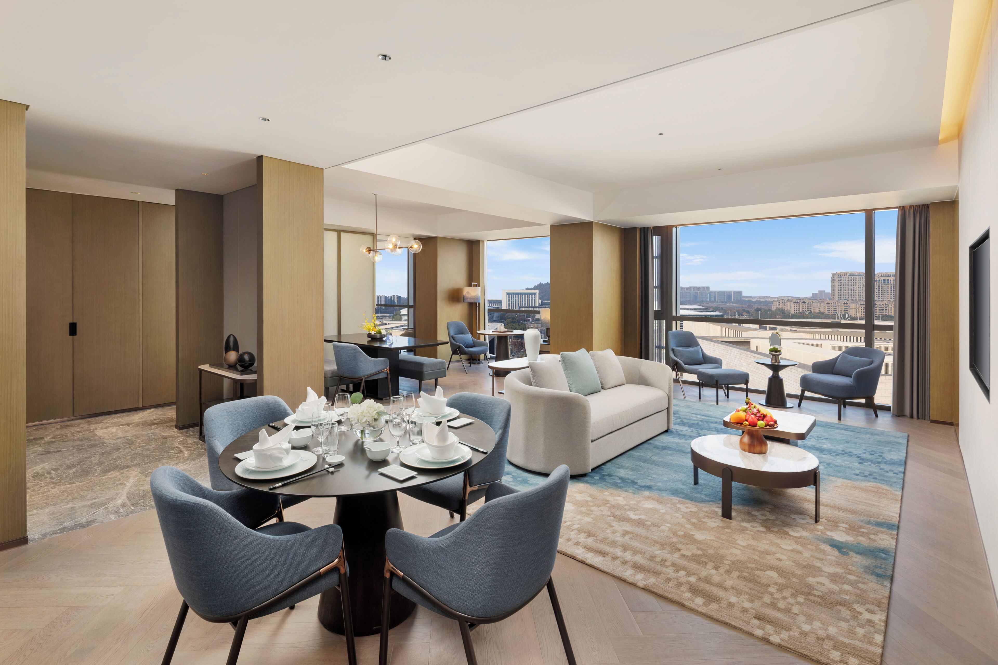 Suite, 1 King Bed (Ambassador) | Premium bedding, down duvets, minibar, in-room safe