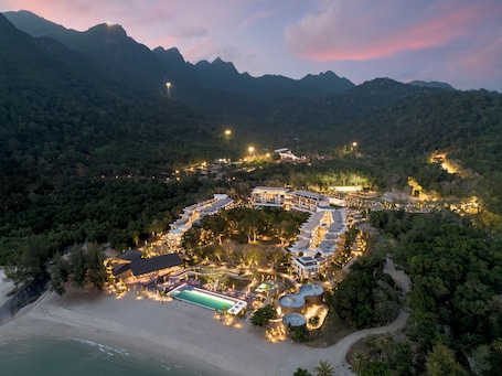 Front of property. Hilton Burau Bay Langkawi Resort