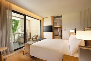 Suite Deluxe, 1 cama de matrimonio grande, balcón | Vistas desde la habitación