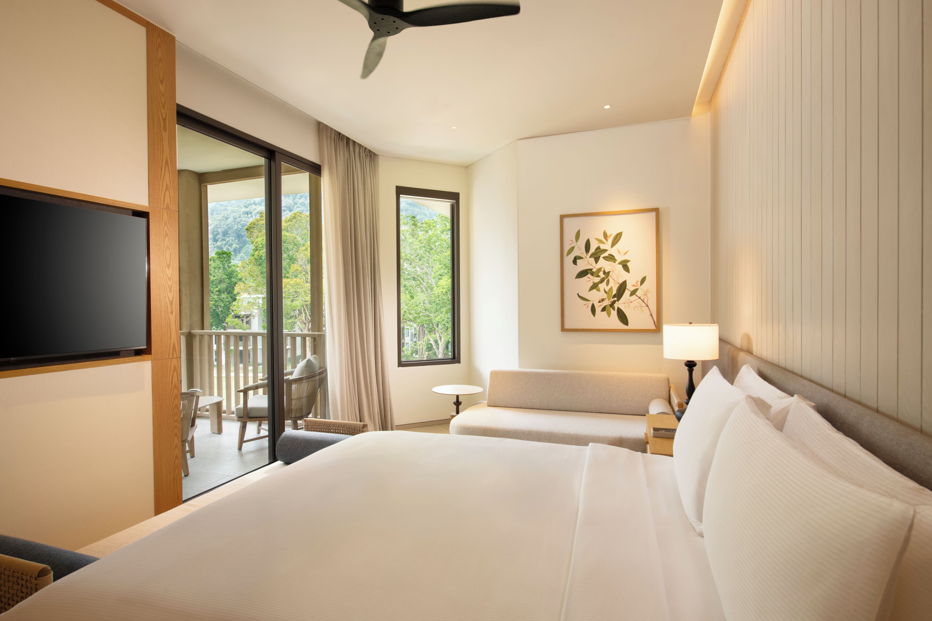 Premium Room, 1 King Bed, Terrace (Rooftop) | Minibar, in-room safe, desk, laptop workspace