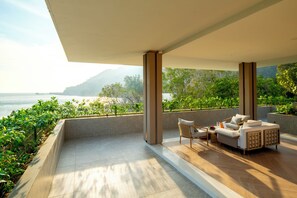 Dúplex Premium, 1 cama de matrimonio grande, terraza | Terraza o patio